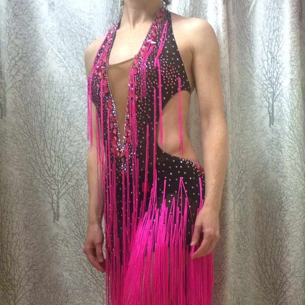PERFORMANCE COMPETITION LATIN RHYTHM SALSA DRESS
